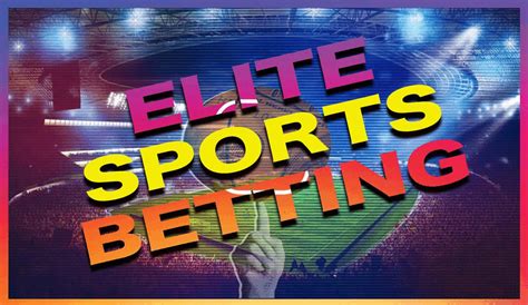 elite sports betting.